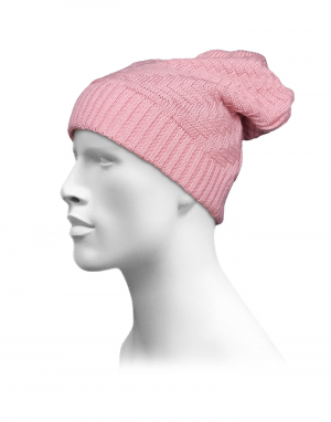 Unisex acrylic  self Designer Cap peach